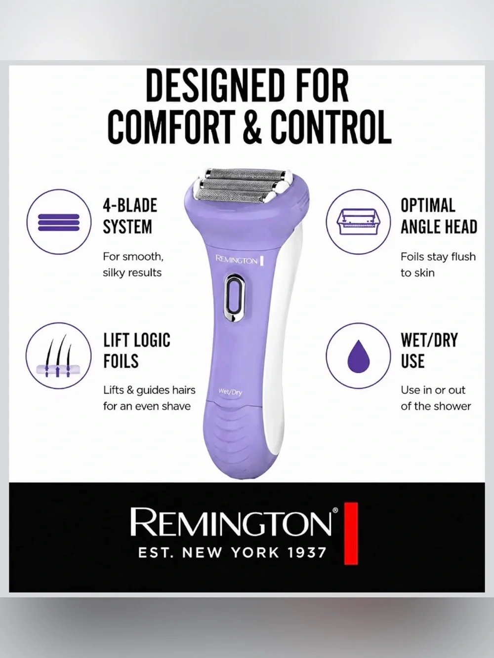 Remington Rechargeable Electric Shaver (NEW)